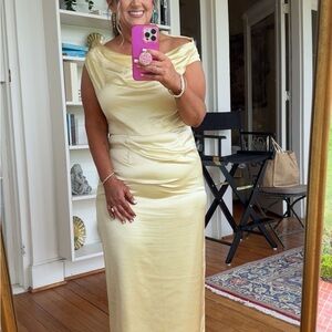 Chic Cream Maxi Dress